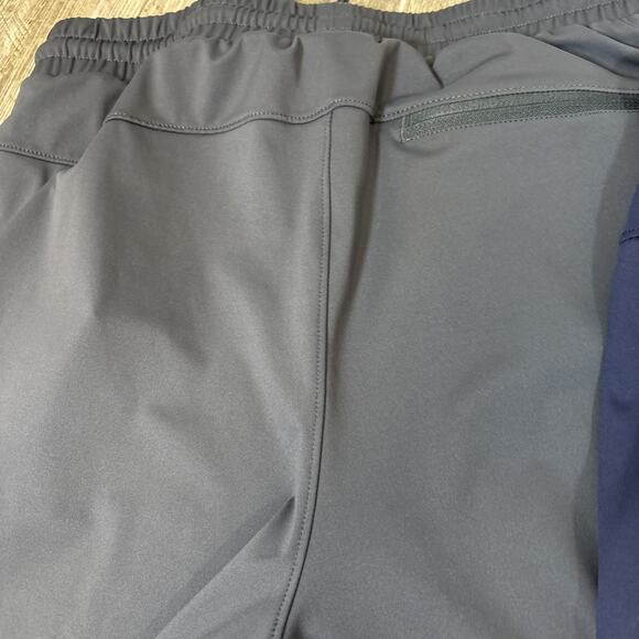 G Gradual Joggers Lot 2 Men's Navy Gray Athletic Performance Pants Zip Pockets M - Picture 5 of 12